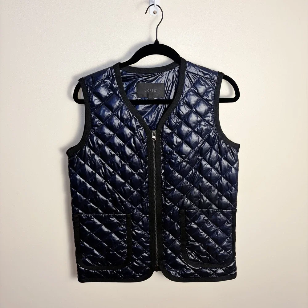 J. Crew crew quilted
